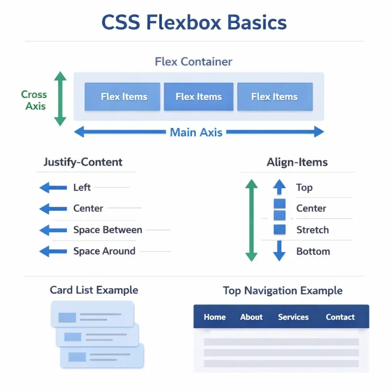실무에서 가장 많이 쓰는 배치: Flexbox 입문
