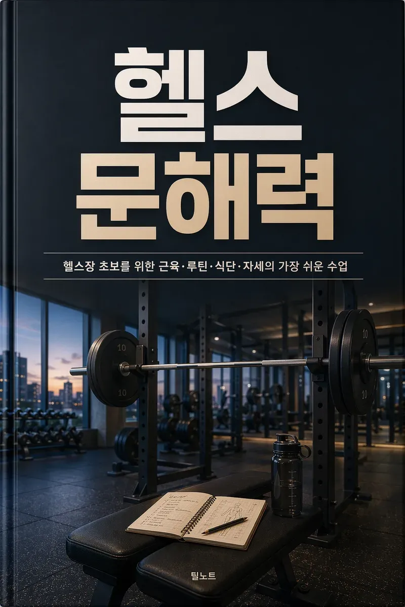 헬스 문해력: 헬스장 초보를 위한 근육·루틴·식단·자세의 가장 쉬운 수업