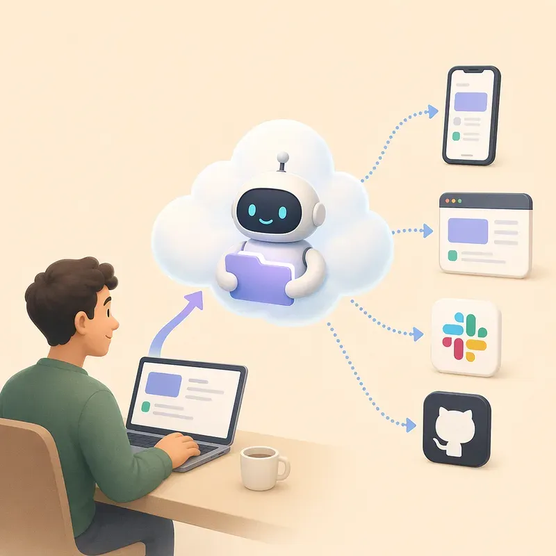Cloud Agents와 모바일에서 일 시작하기