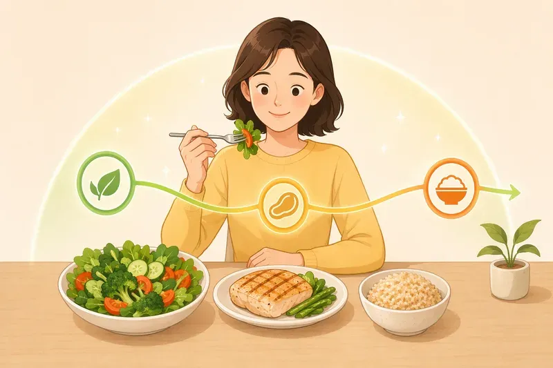 먹는 순서가 혈당 스파이크를 바꾼다