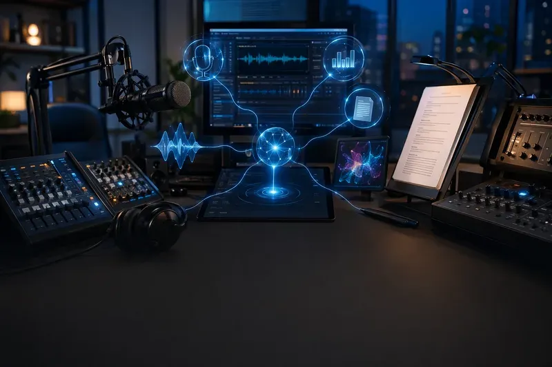 AI Radio 데모가 보여준 것: 팟캐스트도 이제 '워크플로'가 된다