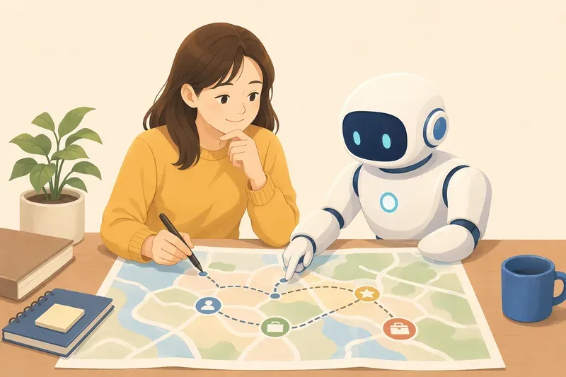 AI 취업 준비의 전체 지도 그리기
