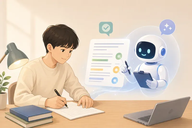 논술과 서술형 답안을 AI로 첨삭받는 법