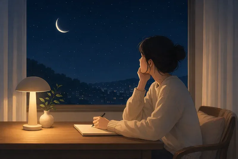 밤의 철학은 내일을 조금 덜 두렵게 한다