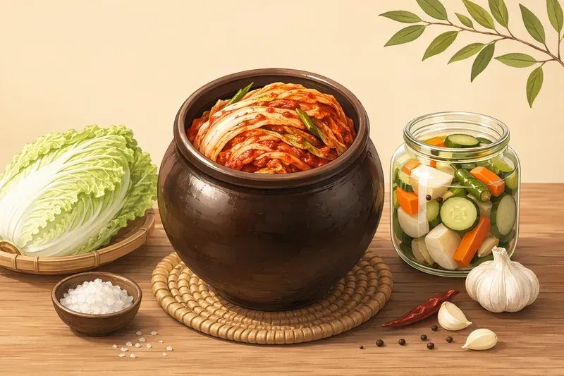 김치와 장아찌의 기초