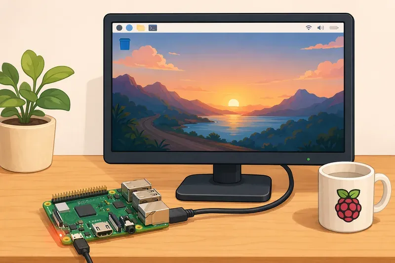 Raspberry Pi OS 설치와 첫 부팅