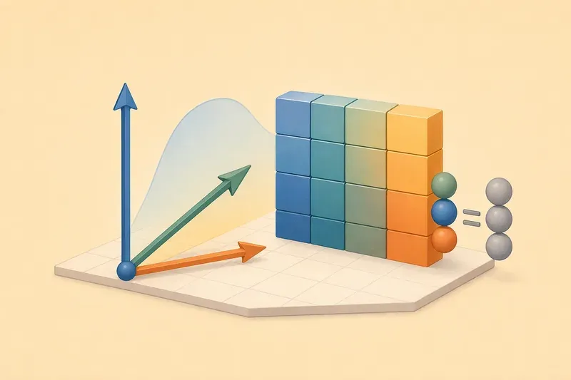 벡터와 행렬의 기초