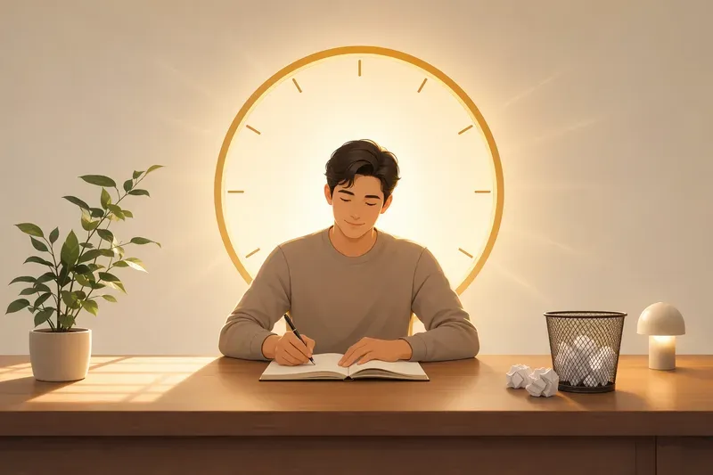 시간을 지배하는 사람의 하루