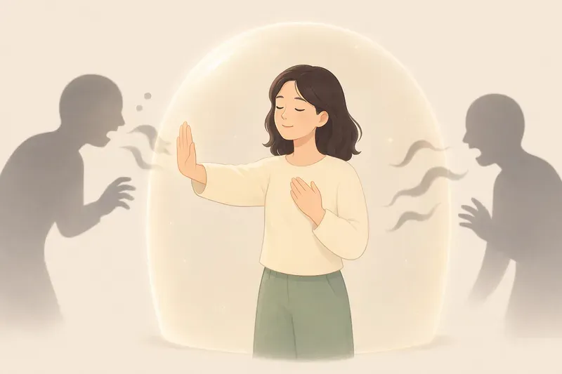 사람에게 소모되지 않는 경계선 세우기