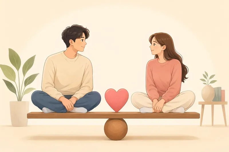 연애를 시작한 뒤 꼭 맞춰야 할 것들