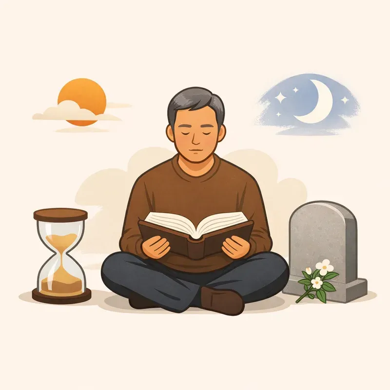 늙음과 죽음이 두려울 때는 사기를 편다
