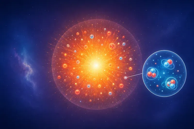 빅뱅과 우주의 시간표
