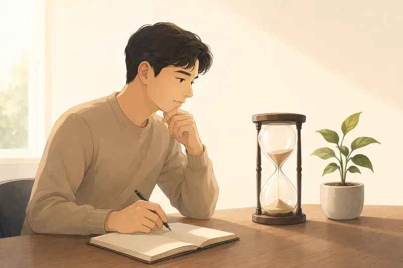 죽음을 생각하면 삶의 우선순위가 선명해진다