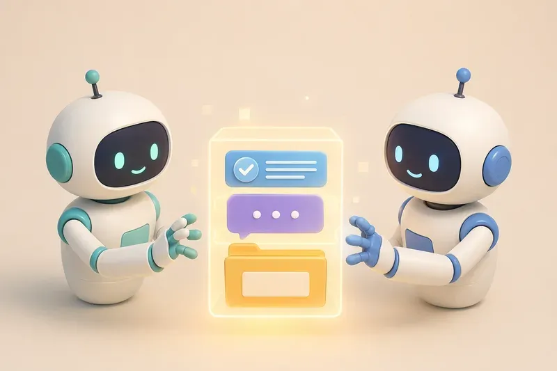Task, Message, Artifact로 업무를 표현하기