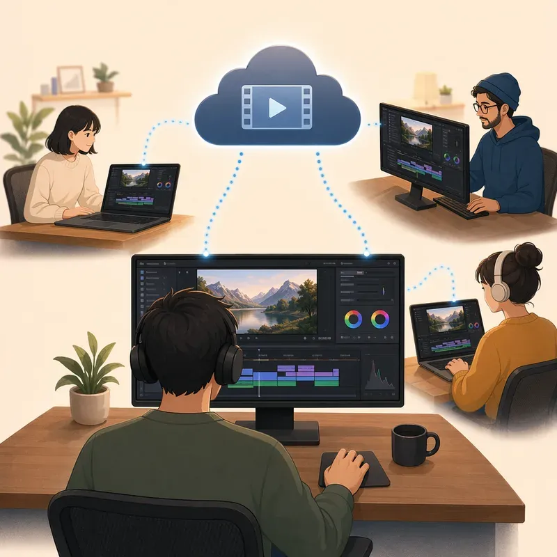 6부 Blackmagic Cloud로 협업