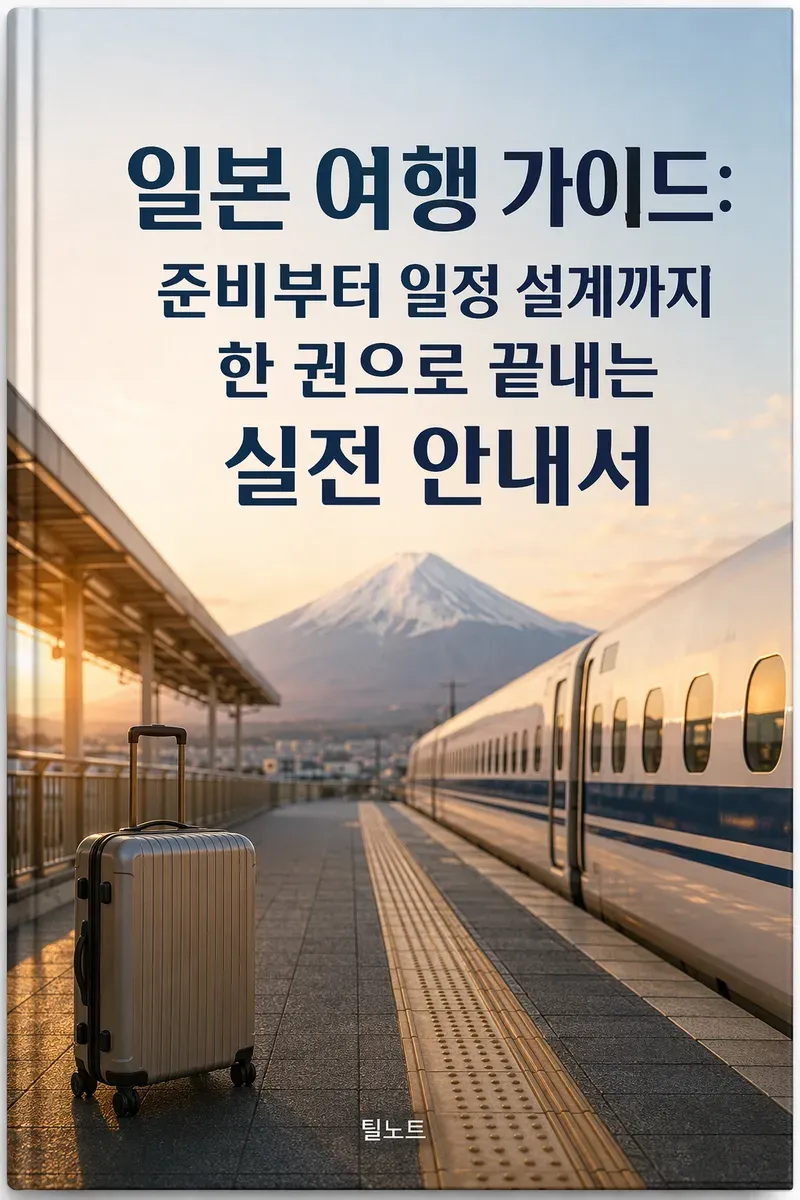 일본 여행 가이드: 준비부터 일정 설계까지 한 권으로 끝내는 실전 안내서
