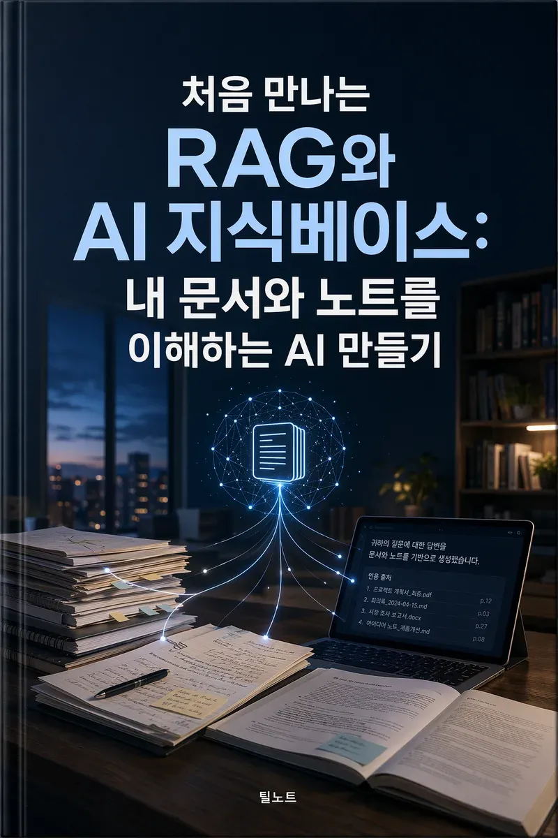 처음 만나는 RAG와 AI 지식베이스: 내 문서와 노트를 이해하는 AI 만들기