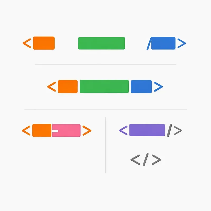 태그, 요소, 속성: HTML 문법의 핵심 3총사