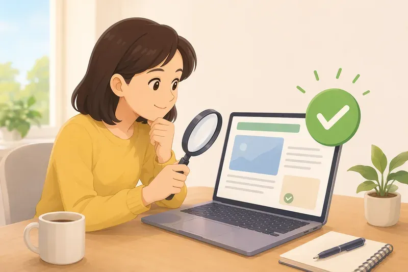 블로그 발행 전 최종 SEO 체크리스트