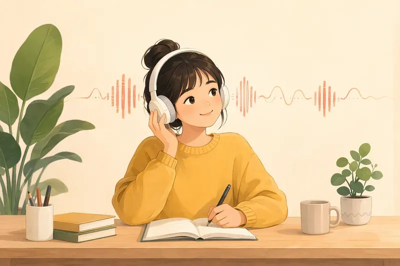 듣기 실력을 키우는 반복 연습