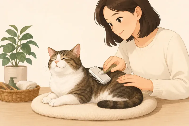 그루밍, 발톱, 털 관리의 생활 기술