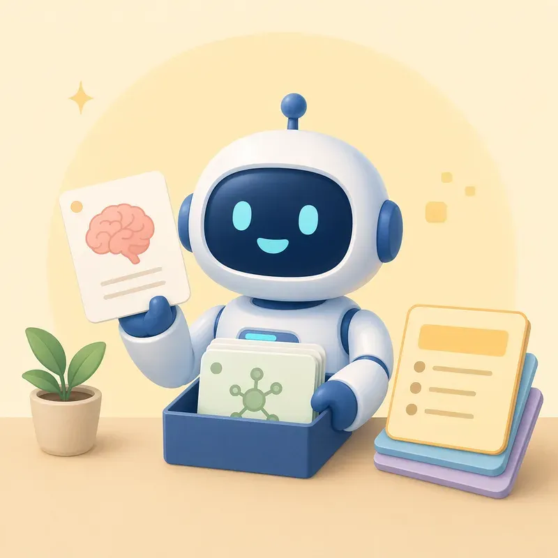 AI로 플래시카드와 퀴즈 만들기