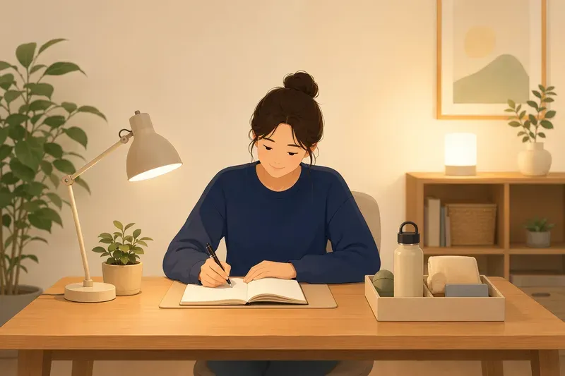 불안한 날을 위한 환경을 미리 만들어두기