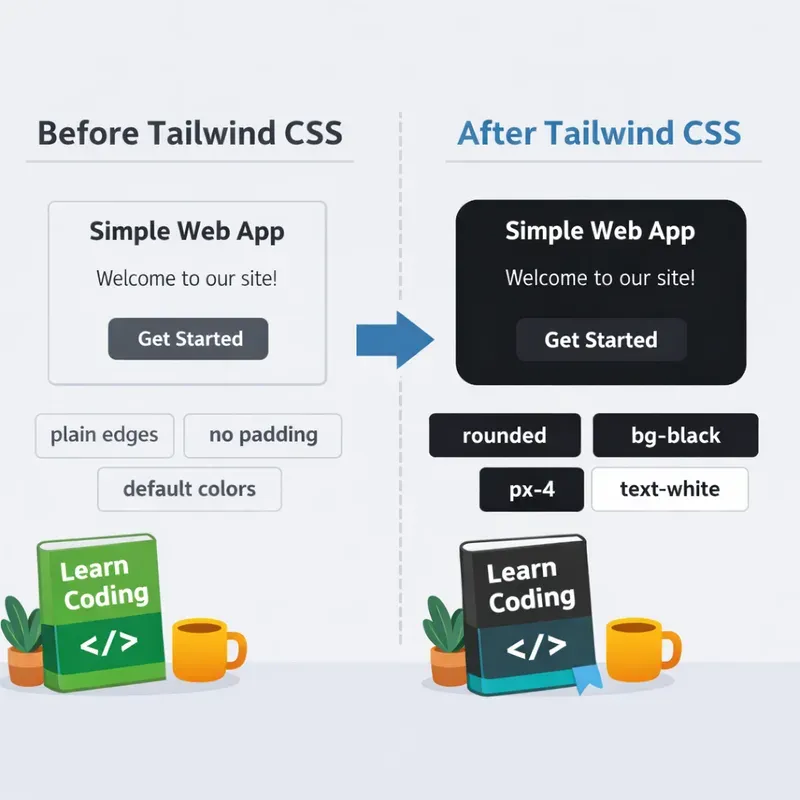 예쁘게 꾸미기 — Tailwind CSS로 빠르고 즐겁게 스타일링