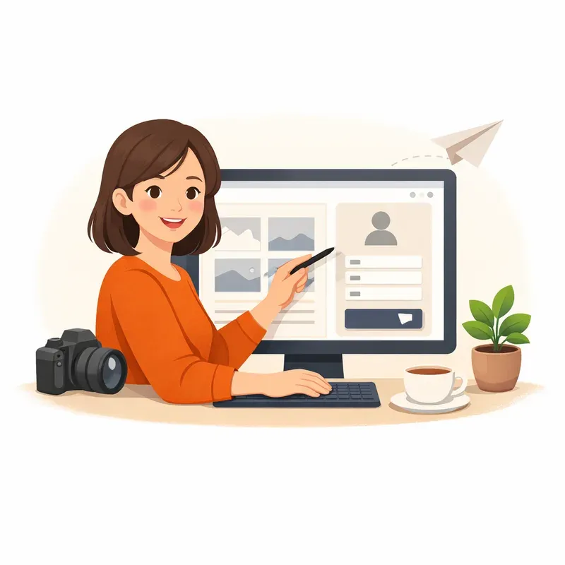 실전 튜토리얼: 프리랜서 포트폴리오와 문의 페이지 만들기