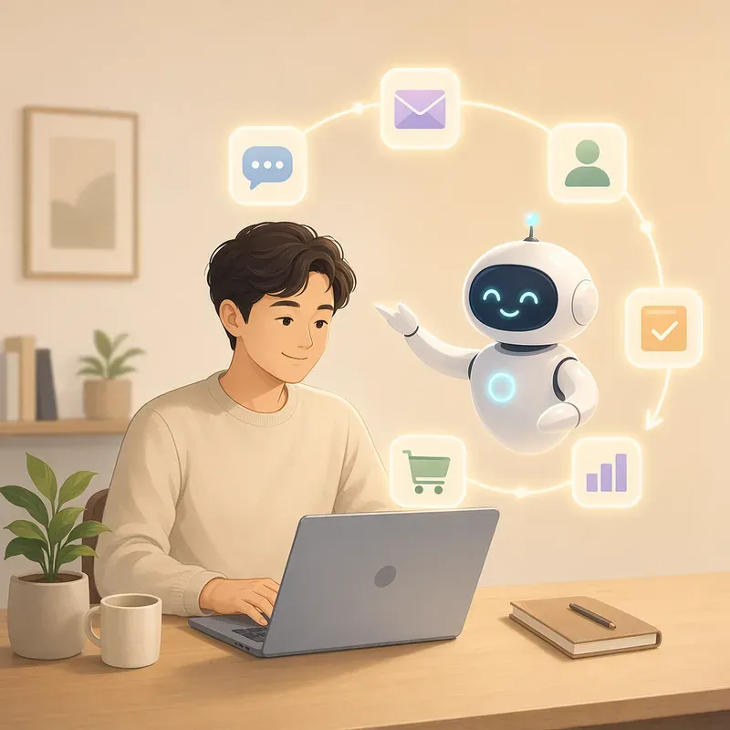 1인 기업가를 위한 AI 자동화 모델