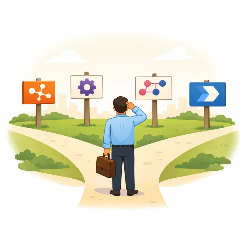 도구 조합 끝내기: Zapier, Make, n8n, Power Automate 중 무엇을 쓸까