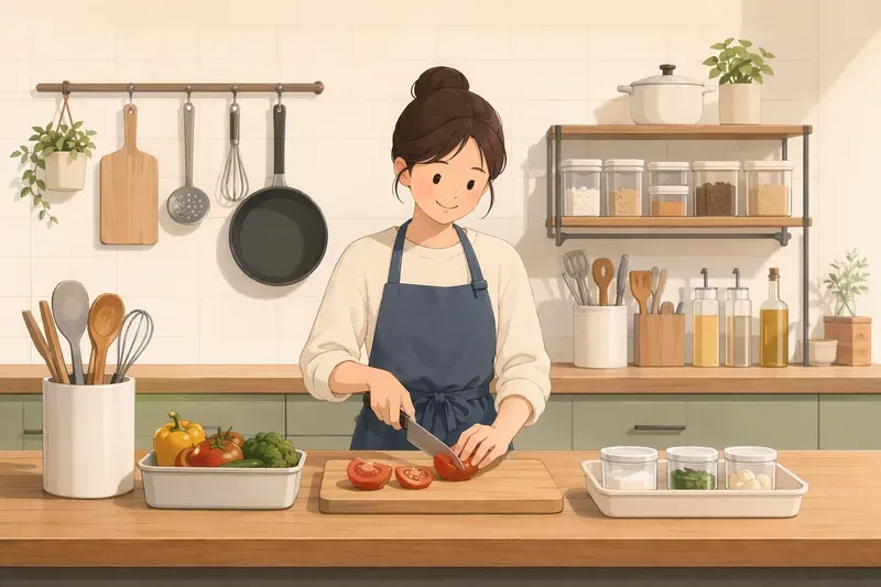 부엌을 요리하기 쉬운 공간으로 만들기