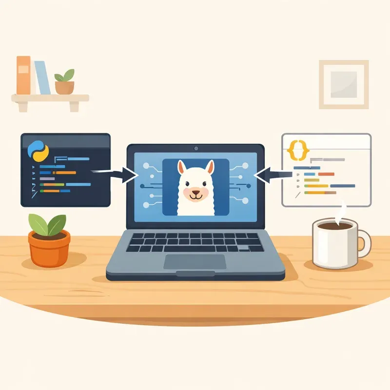 Python·JavaScript 연동: 내 코드에서 Ollama 사용하기