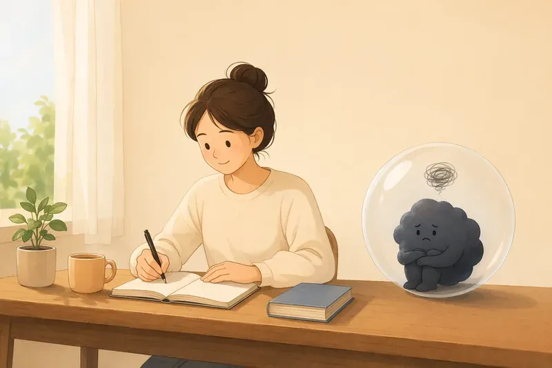 불안을 없애지 않아도 하루는 굴러간다
