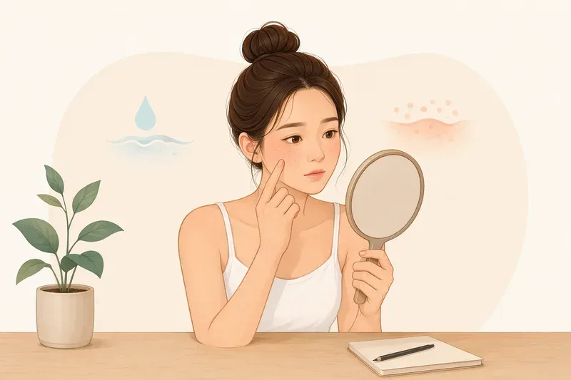 부록: 피부 타입 자가 진단표
