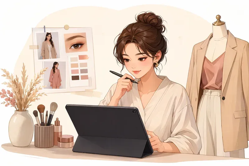 패션·뷰티·룩북 프롬프트