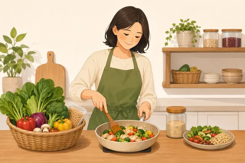 혈당을 덜 올리는 장보기와 조리 습관