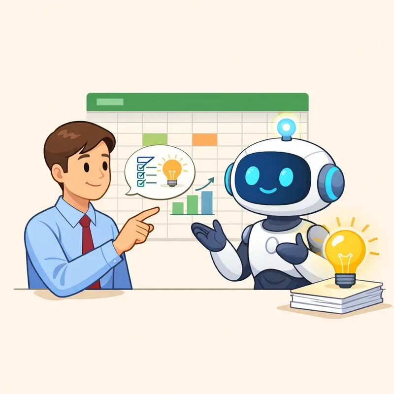 AI에게 엑셀 일을 잘 시키는 프롬프트 기초