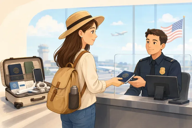 출발 전 준비와 입국 절차