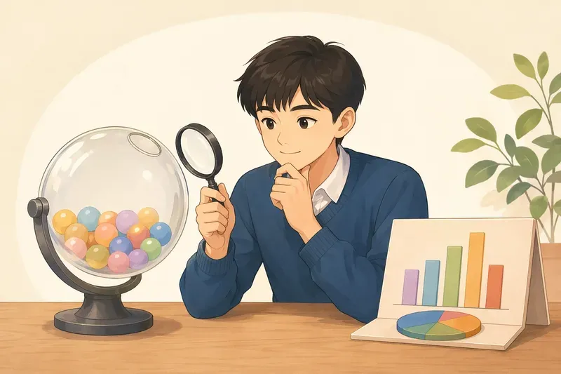 확률과 통계로 자료 판단하기