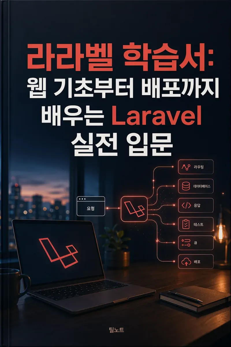 라라벨 학습서: 웹 기초부터 배포까지 배우는 Laravel 실전 입문