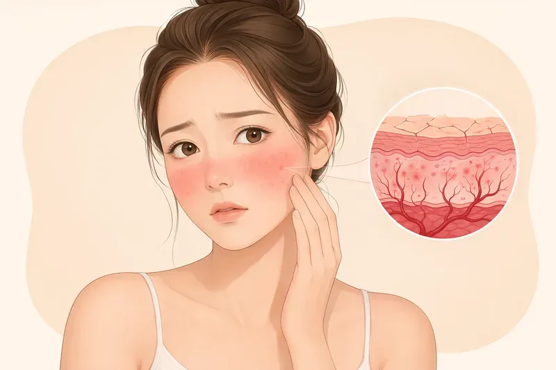 홍조와 민감성: 피부가 보내는 경고