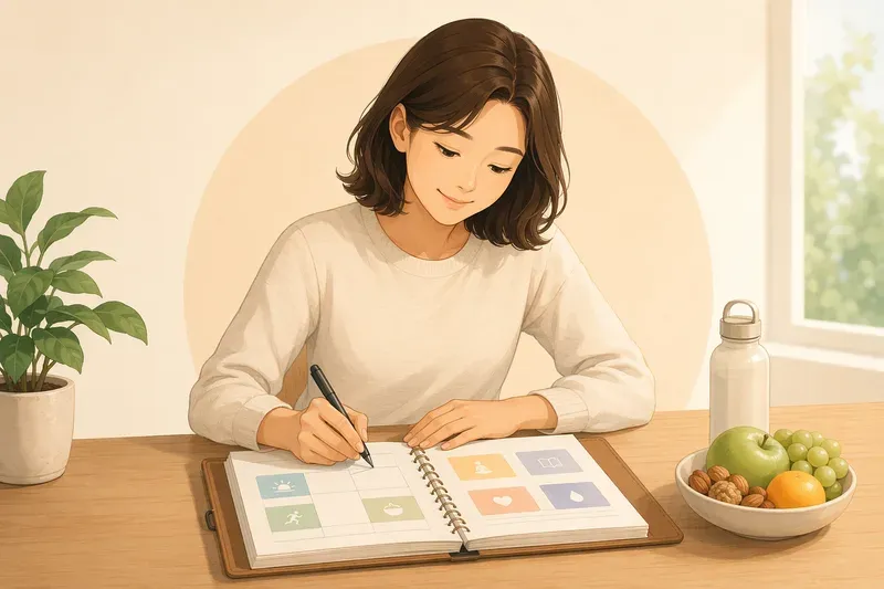 저속노화보다 먼저 필요한 것은 하루 설계다