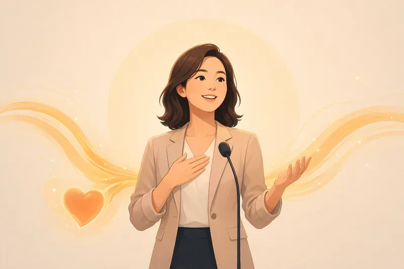 긴장과 두려움을 다루는 몸과 마음의 준비