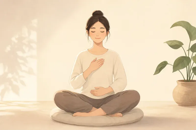 몸의 감각으로 현재에 머무르기