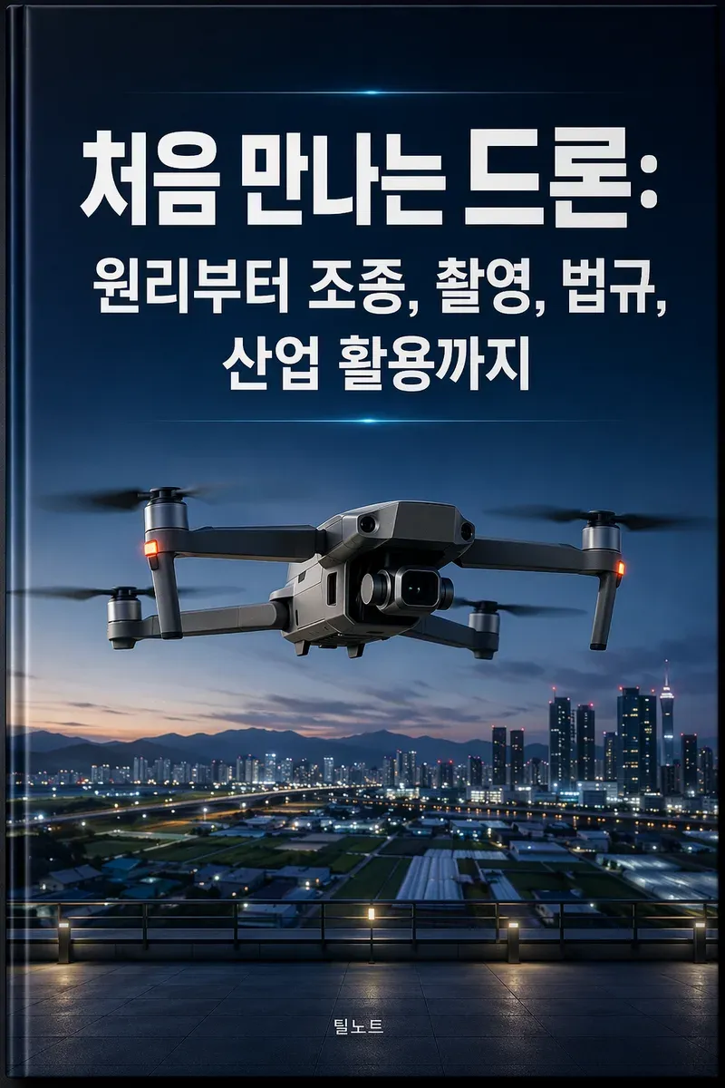 처음 만나는 드론: 원리부터 조종, 촬영, 법규, 산업 활용까지