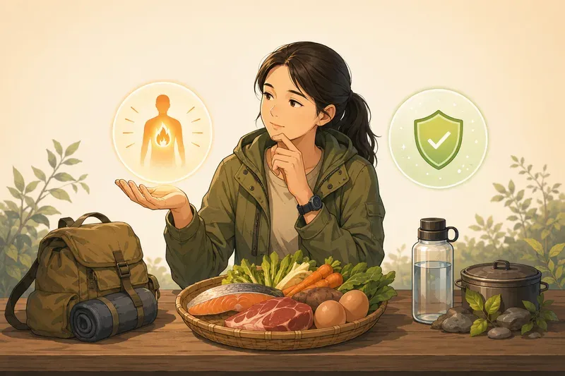 식량과 영양의 생존 과학