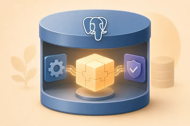 PostgreSQL 함수, 프로시저, 트리거