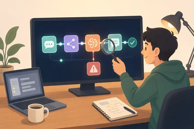 관찰, 평가, 디버깅