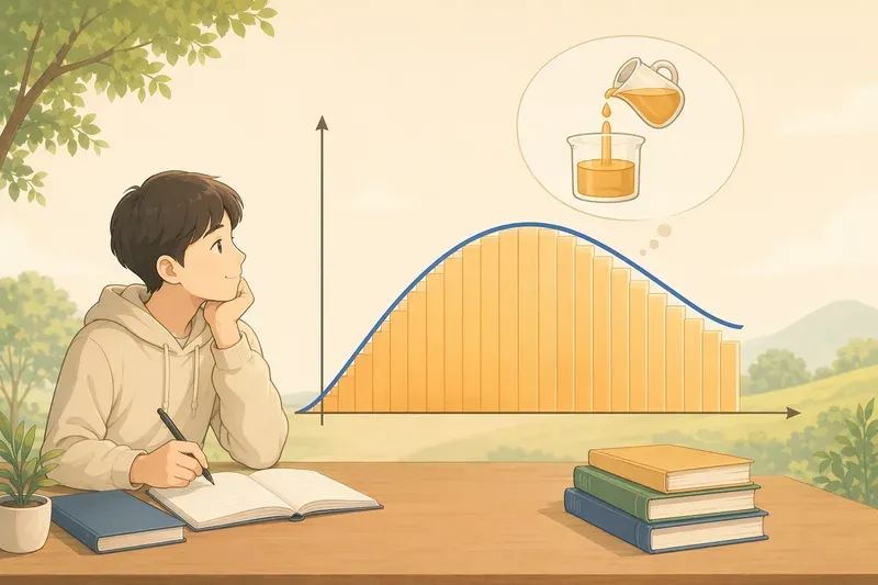 적분으로 누적량과 넓이 구하기